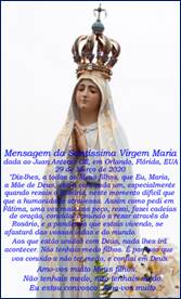 Mensagem ao Juan 2020-3-29