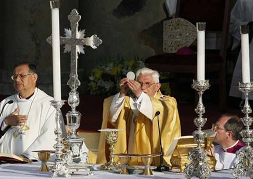 Missa com o Papa Bento XVI